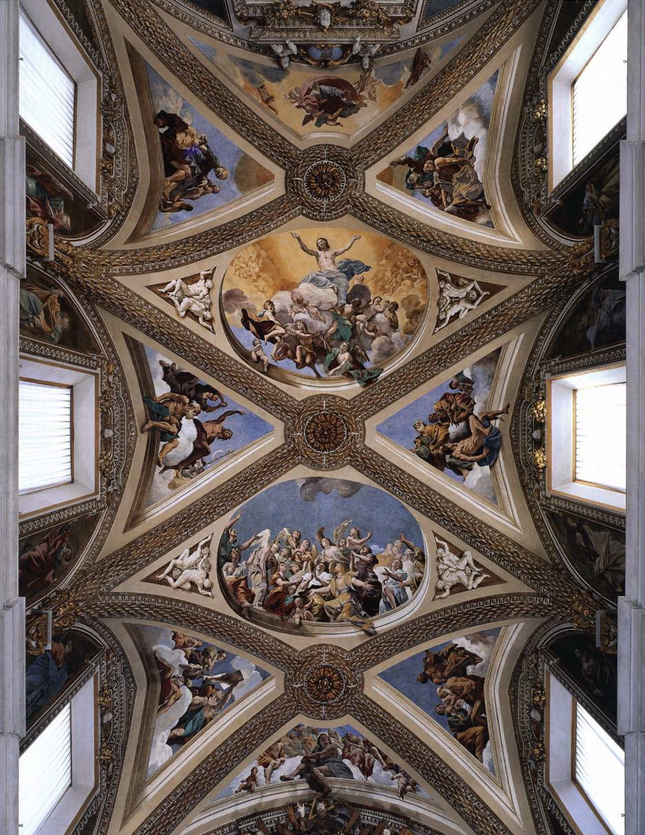 76-La navata-Certosa di San Martino, Naples 